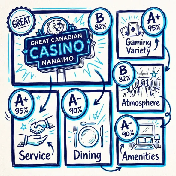 Nanaimo casino overview and ratings: Great Canadian Casino Nanaimo